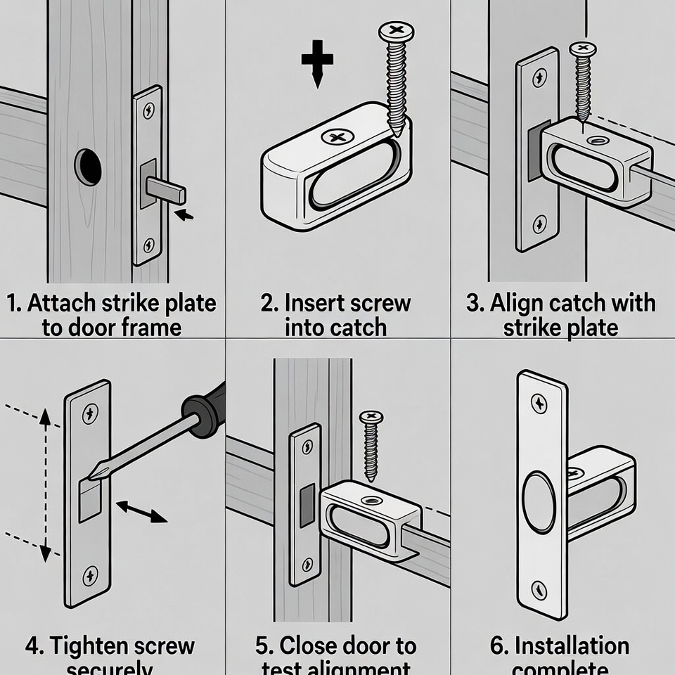 A Guide to Installing a Magnetic Door Catch2