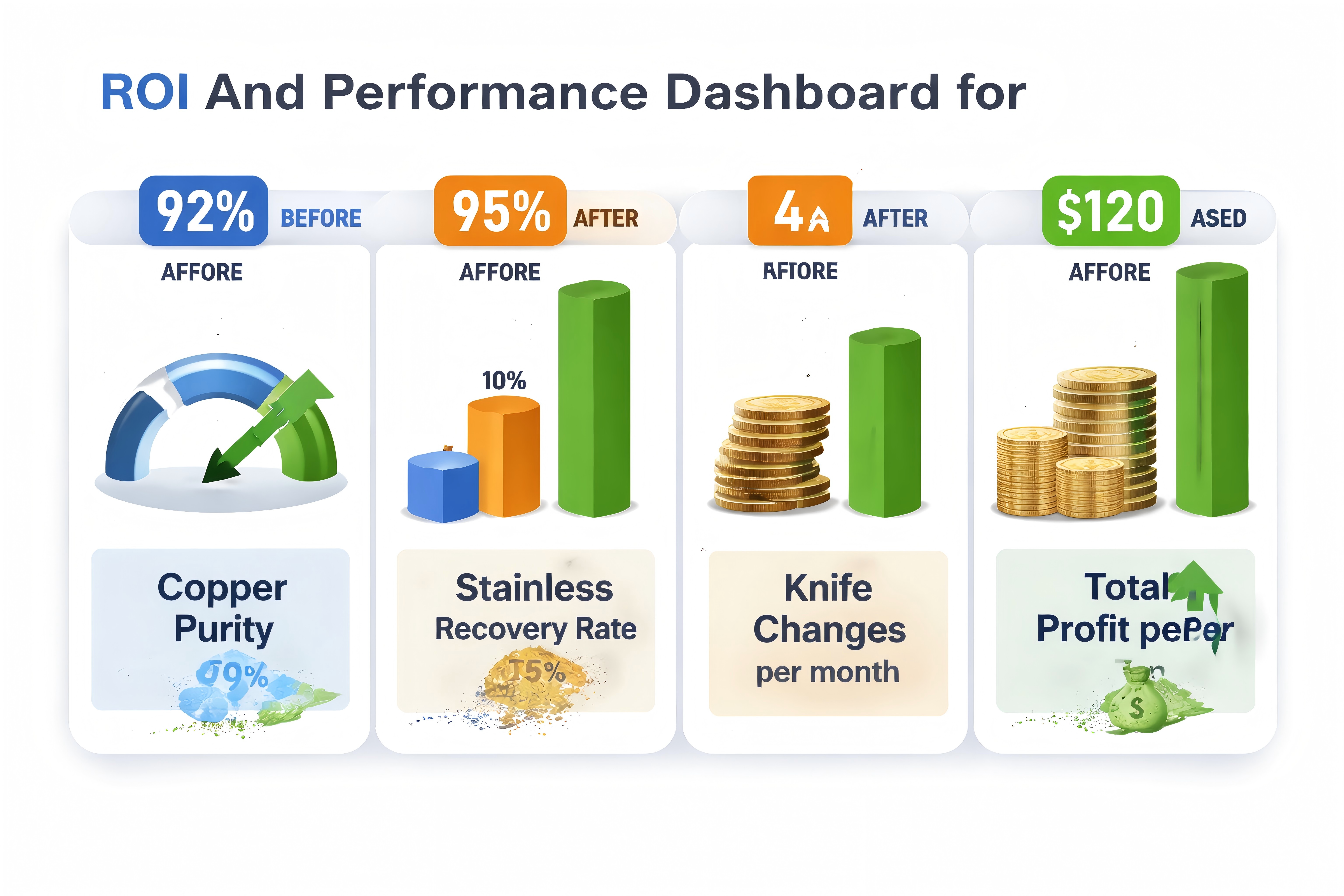 ROI And Performance Dashboard For Magnetic Separation Upgrades