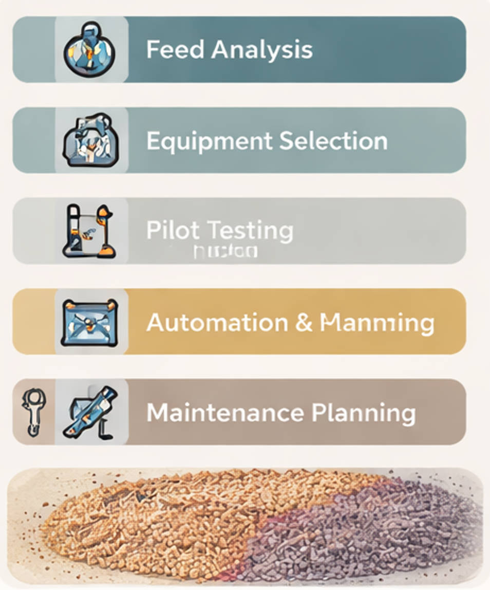 Step By Step Design Of A Magnetic Separation Line