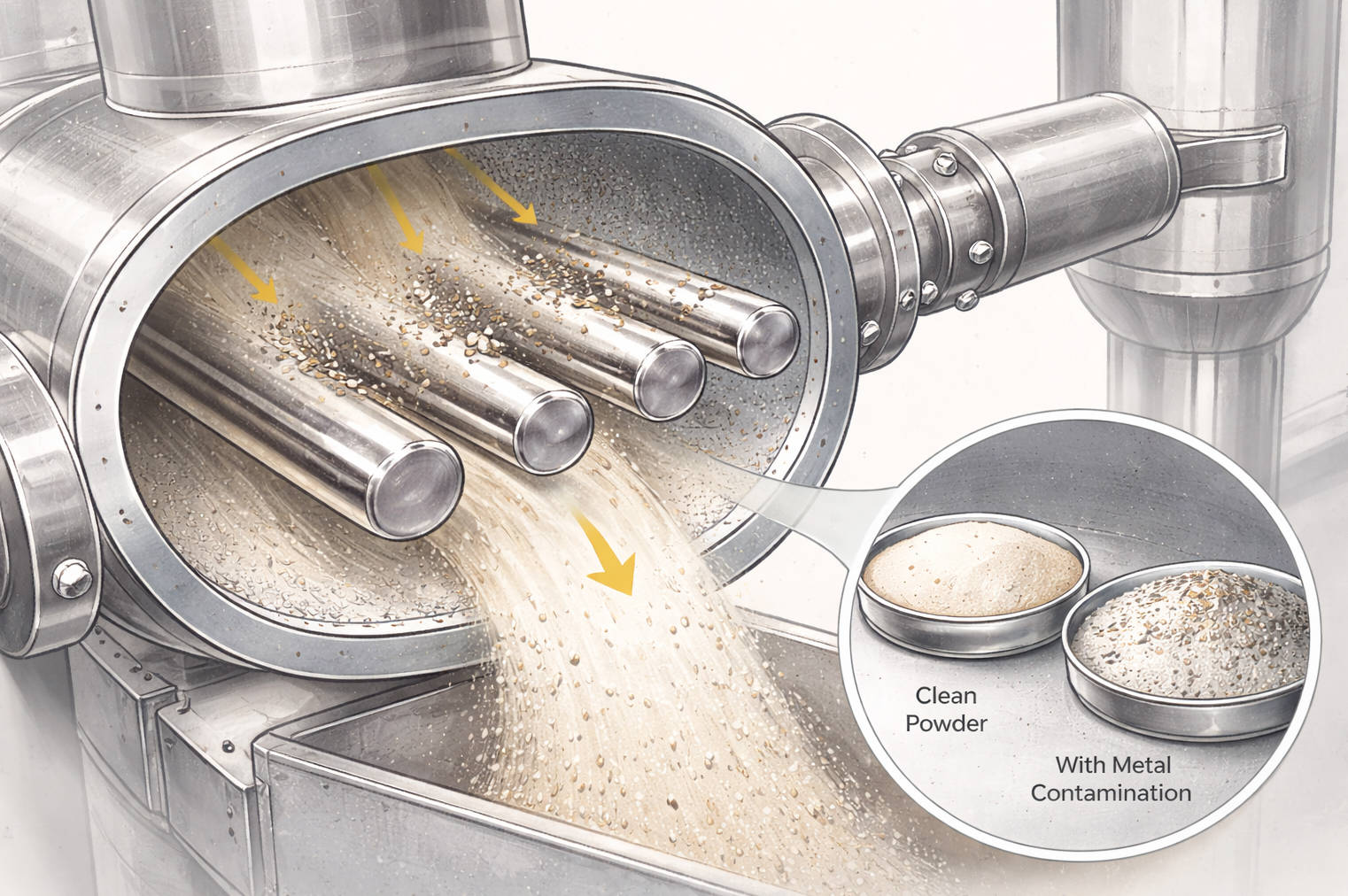 High Intensity Powder Magnetic Separator