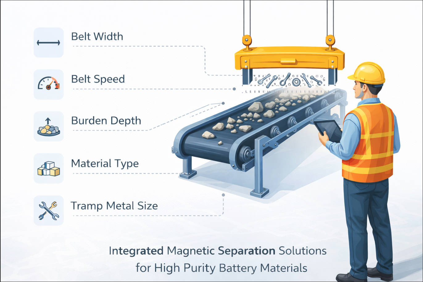 Pulley Magnet Selection Checklist