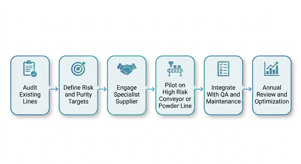 Magnetic Separation Implementation Roadmap