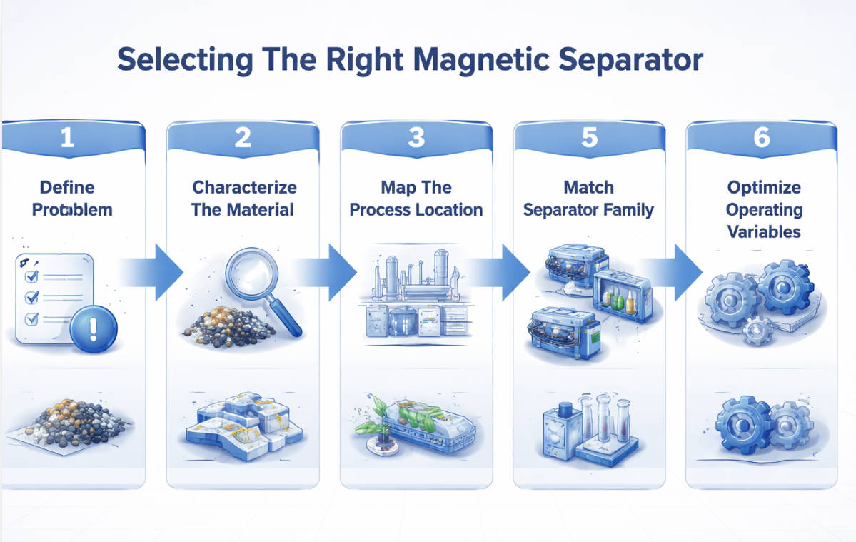 Magnetic Separator Selection Process