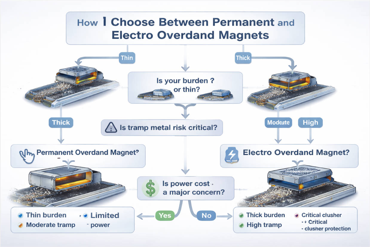 Overband Magnet Selection Flowchart