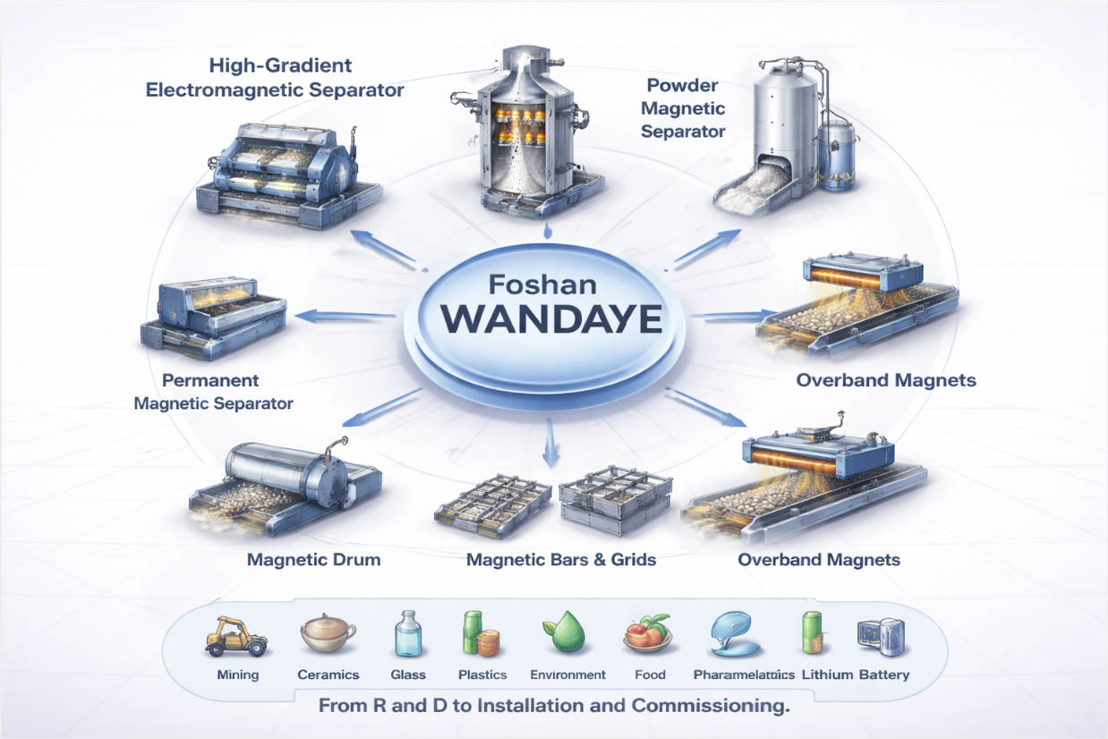 Foshan Wandaye Magnetic Separation Solutions