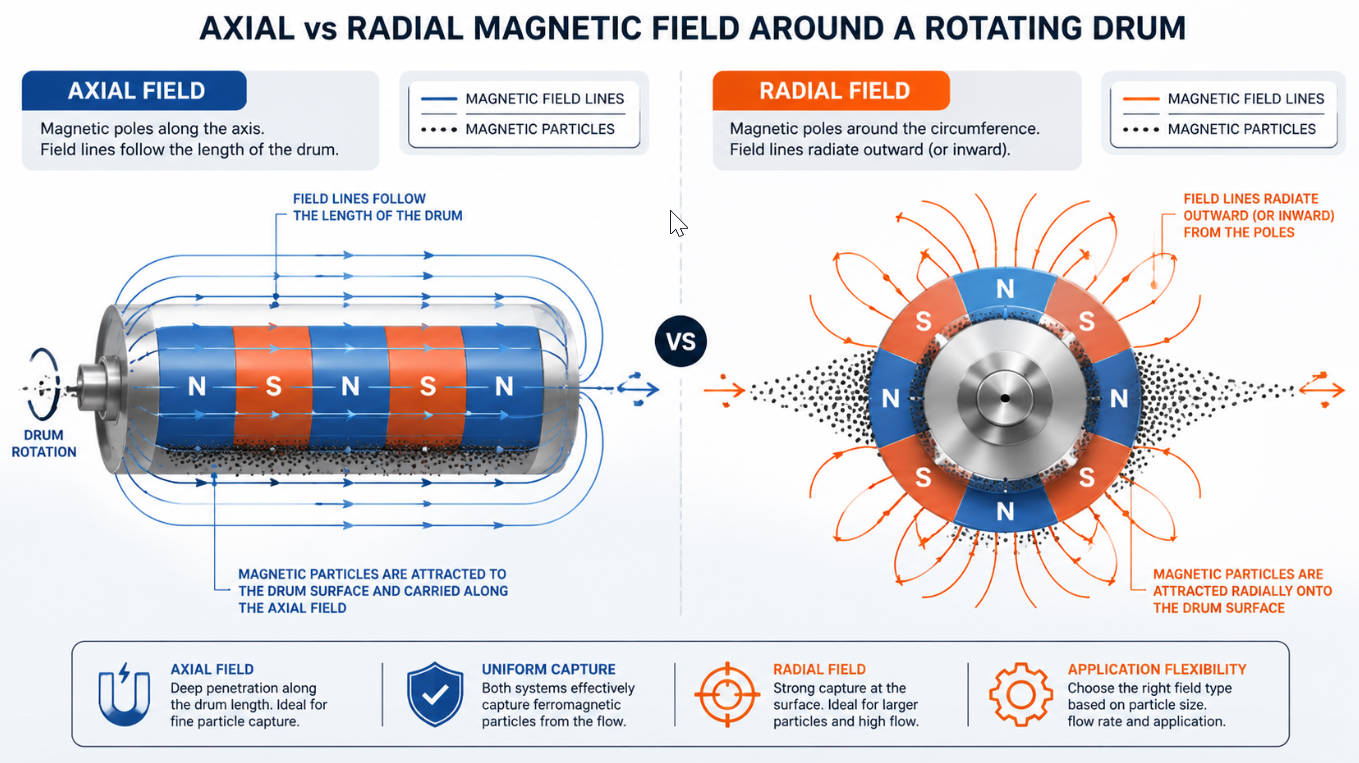Axial And Radial Magnetic Field Overview