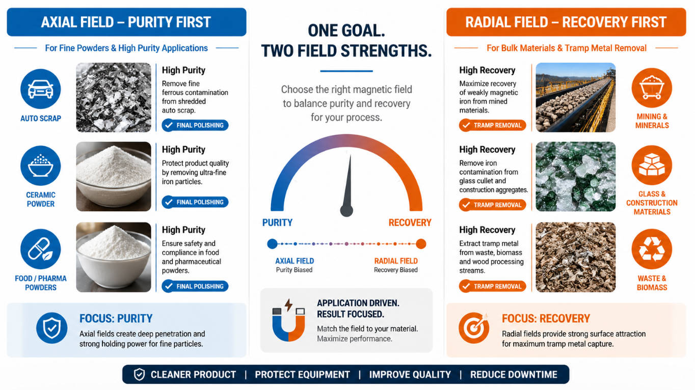 Axial Versus Radial Application Infographic