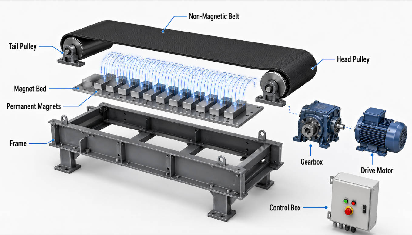 Magnetic Conveyor Key Components