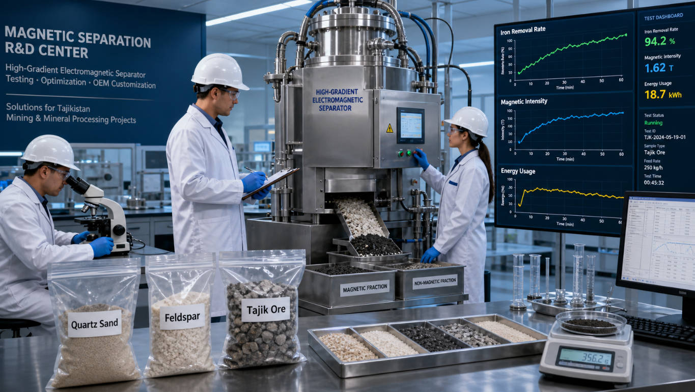 Magnetic Separation Research And Development Lab