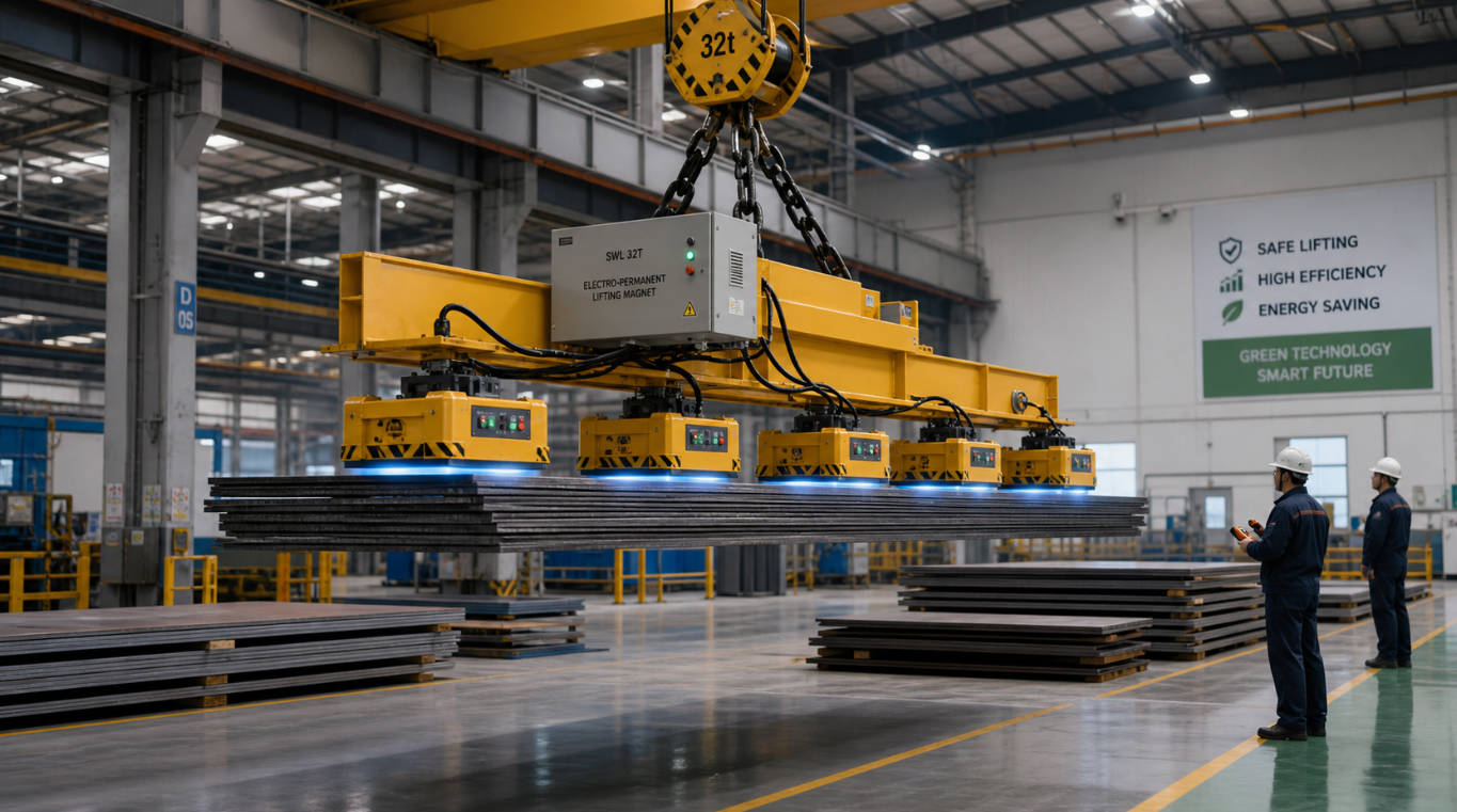 Electro Permanent Magnet Lifting Steel Plates