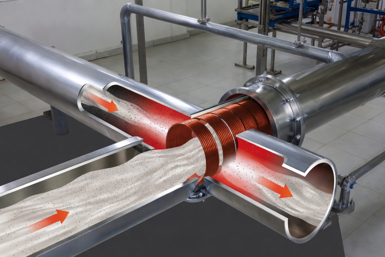 Electromagnetic Iron Remover Working Principle In Ceramic Line