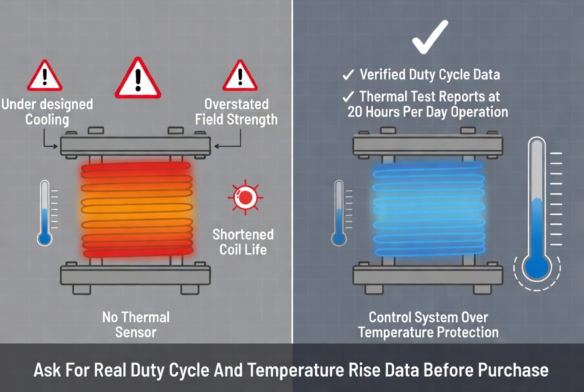 Duty Cycle Risk And Insider Pitfalls In Electromagnetic Iron Removers