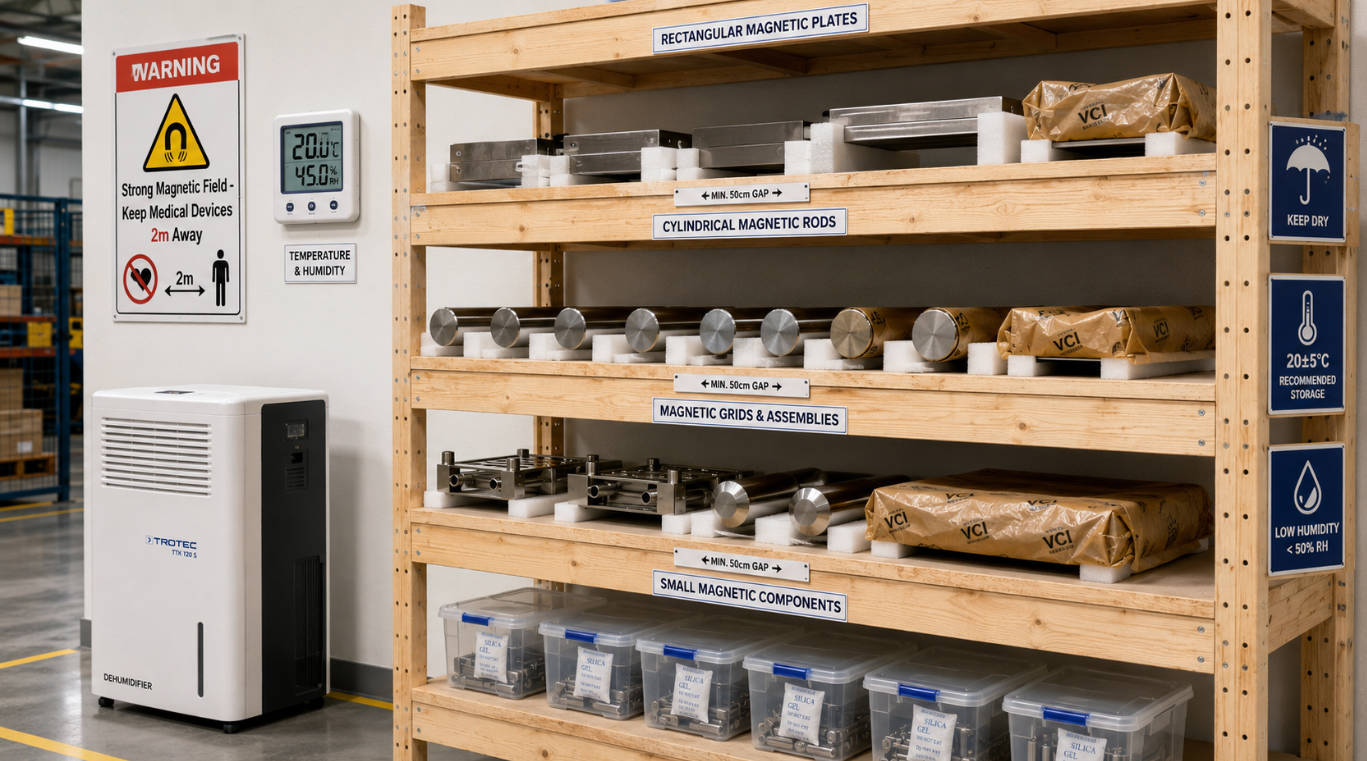 Industrial Magnetic Equipment Storage Facility