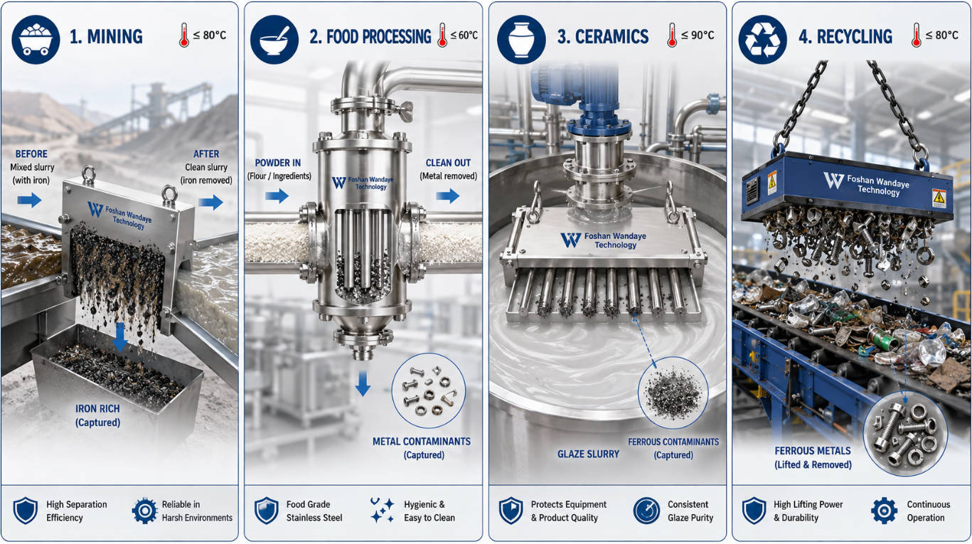 Magnetic Separator Industrial Application Overview