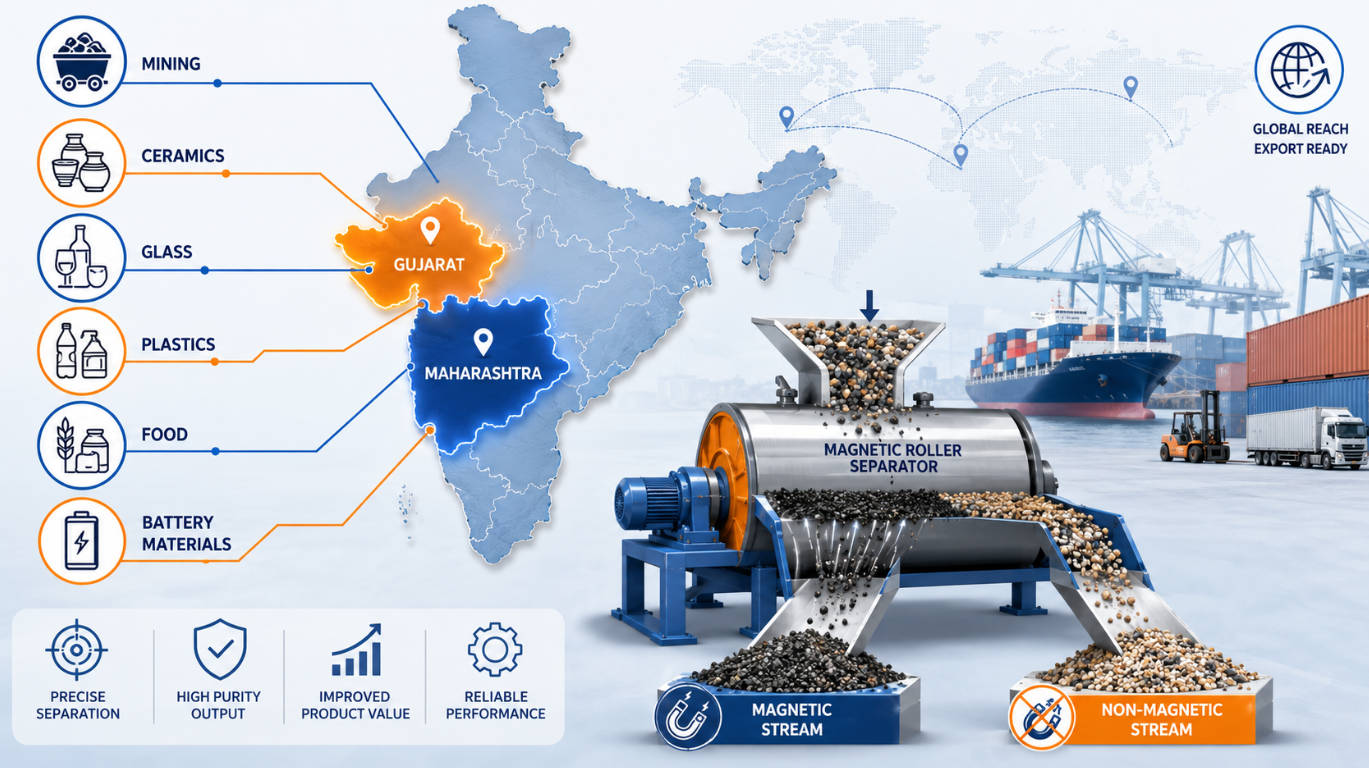 India Magnetic Roller Separator Industry Map