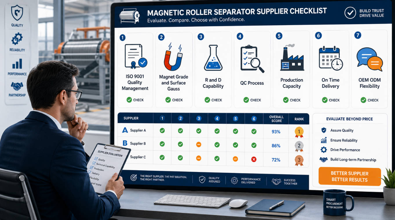Magnetic Roller Supplier Evaluation Criteria