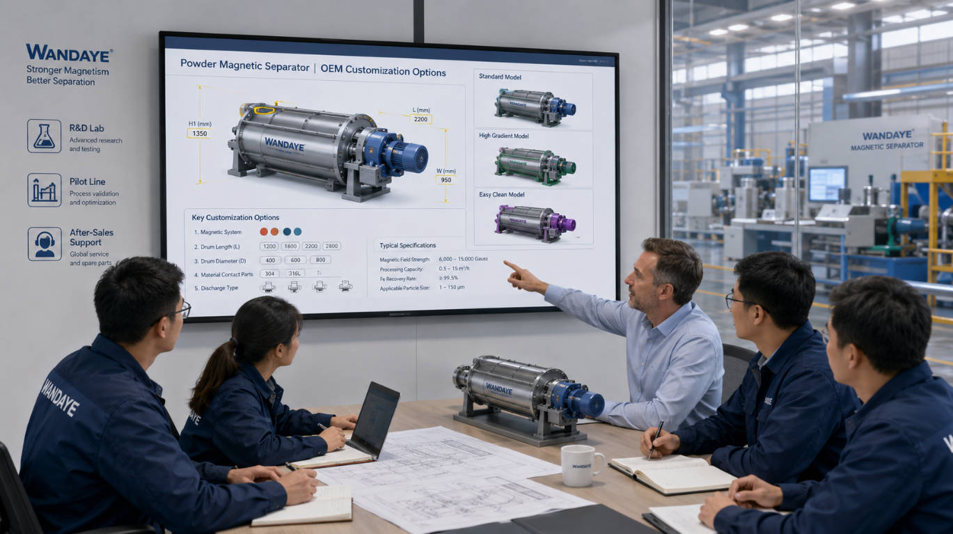 Wandaye Magnetic Separator OEM Collaboration
