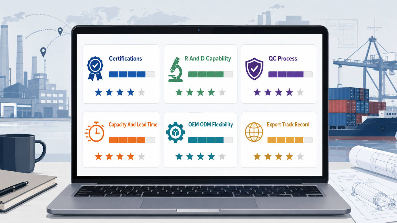 Supplier Evaluation Criteria Dashboard