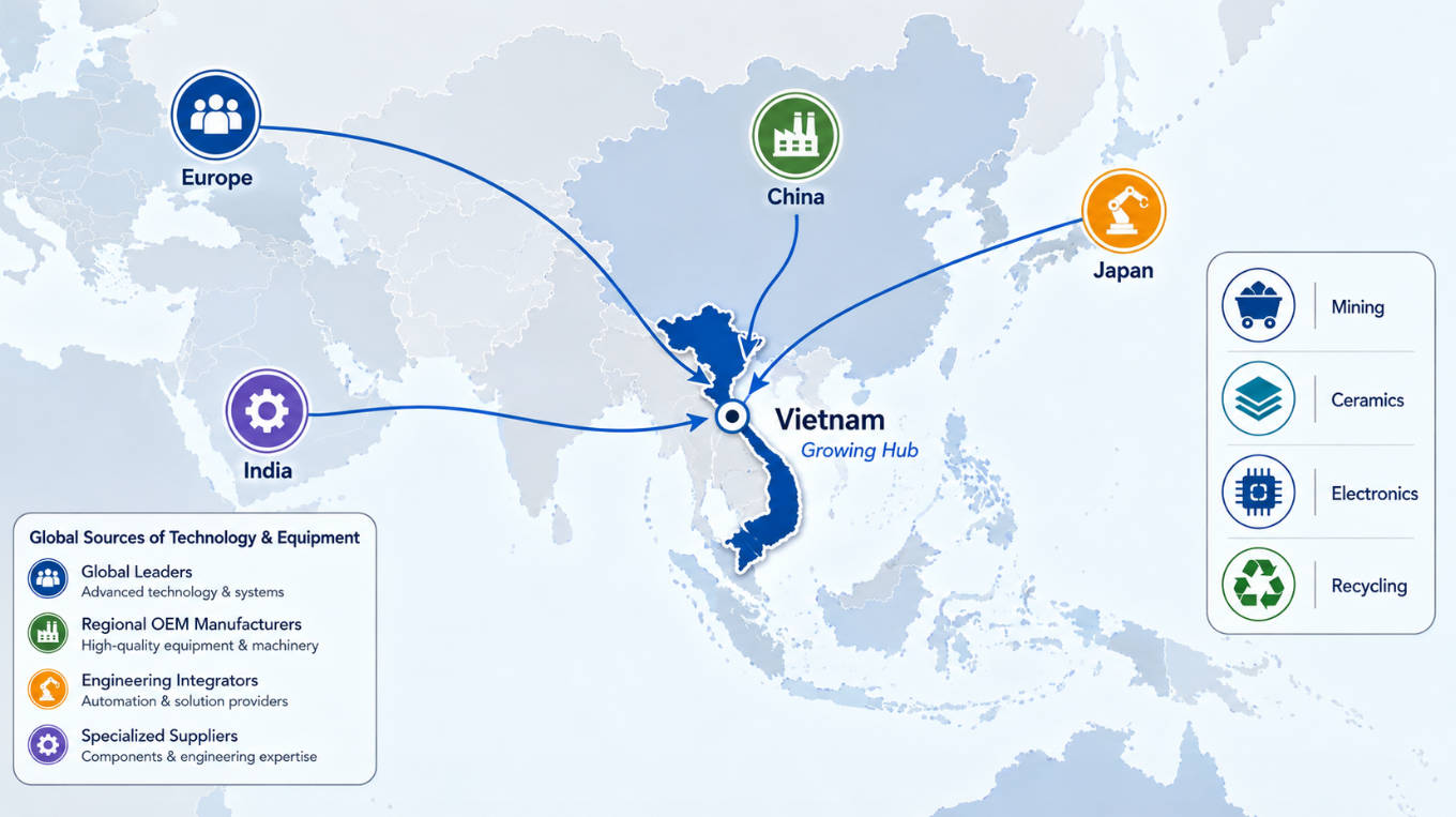 Global Magnetic Separator Players Serving Vietnam