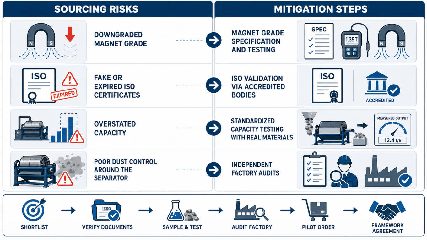 Magnetic Roller Separator Buyer Risk And Mitigation