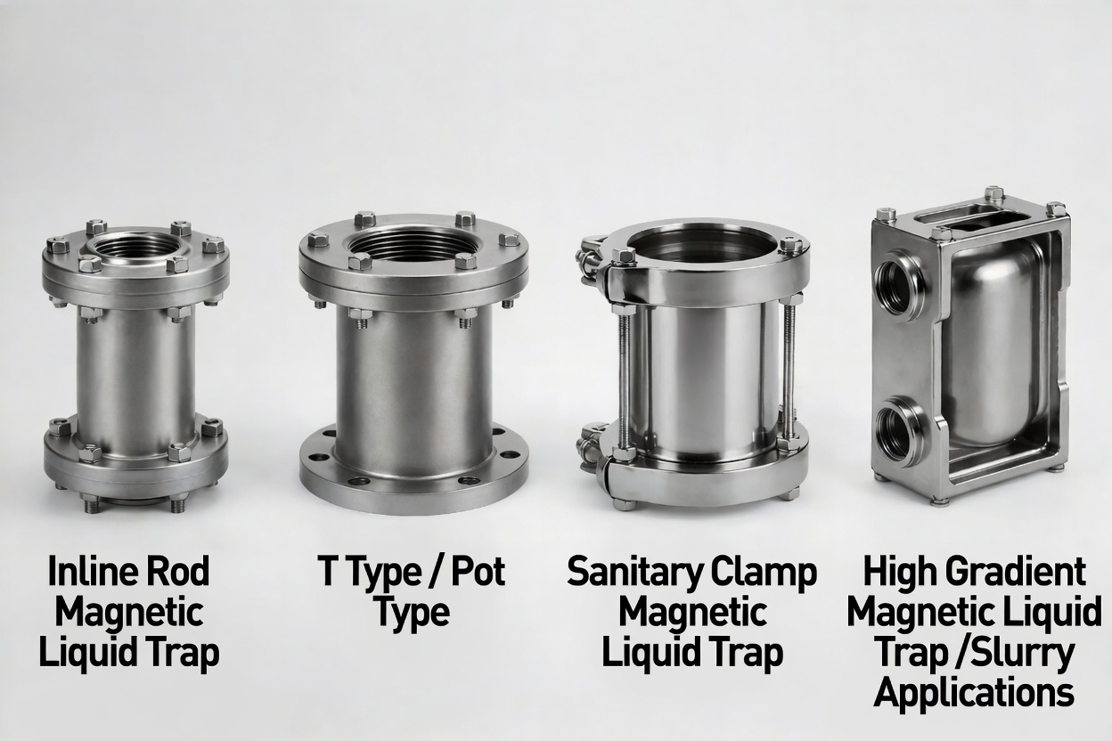 Types Of Magnetic Liquid Traps
