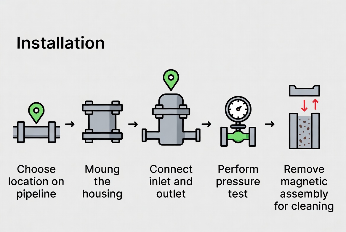 Magnetic Liquid Trap Installation And Cleaning Guide