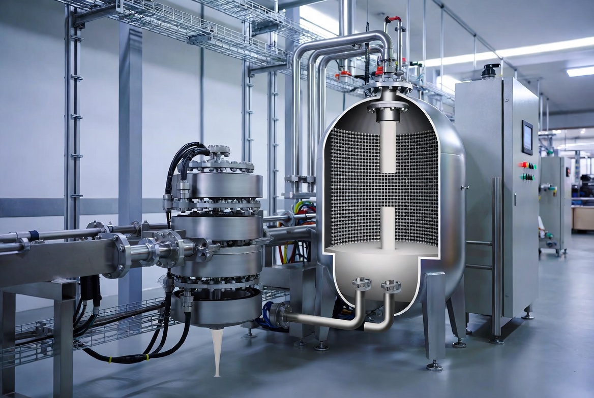 High Gradient Slurry Magnetic Separator In Ceramic Plant