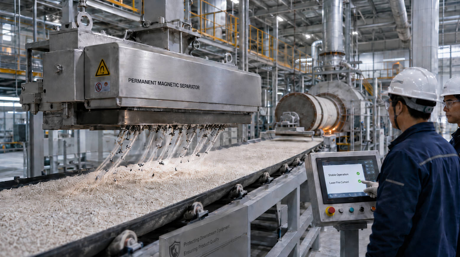 Permanent Magnetic Separator In Ceramic Production