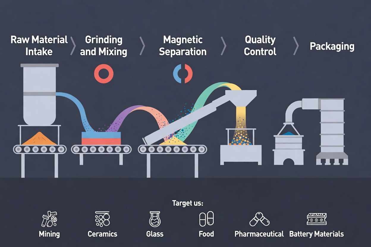 Magnetic Separation In Modern Powder Processing