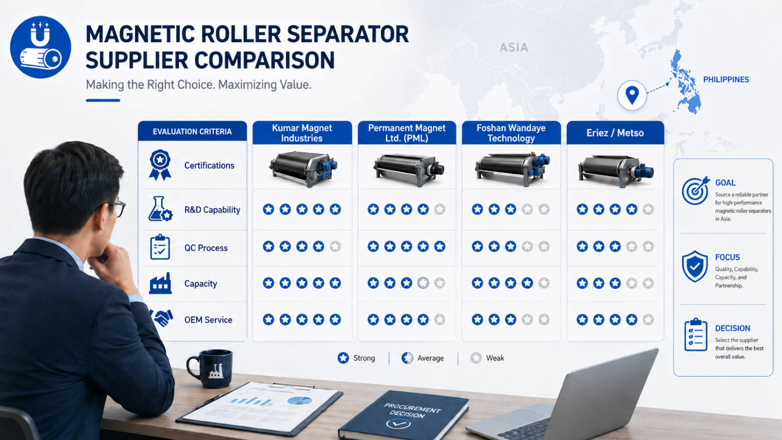 Magnetic Roller Separator Supplier Evaluation