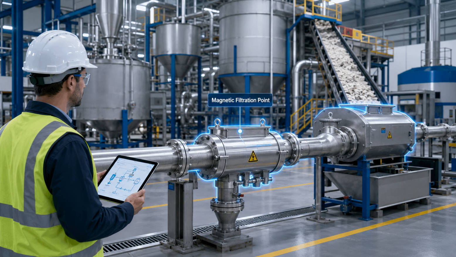 Industrial Magnetic Filtration Application Scene
