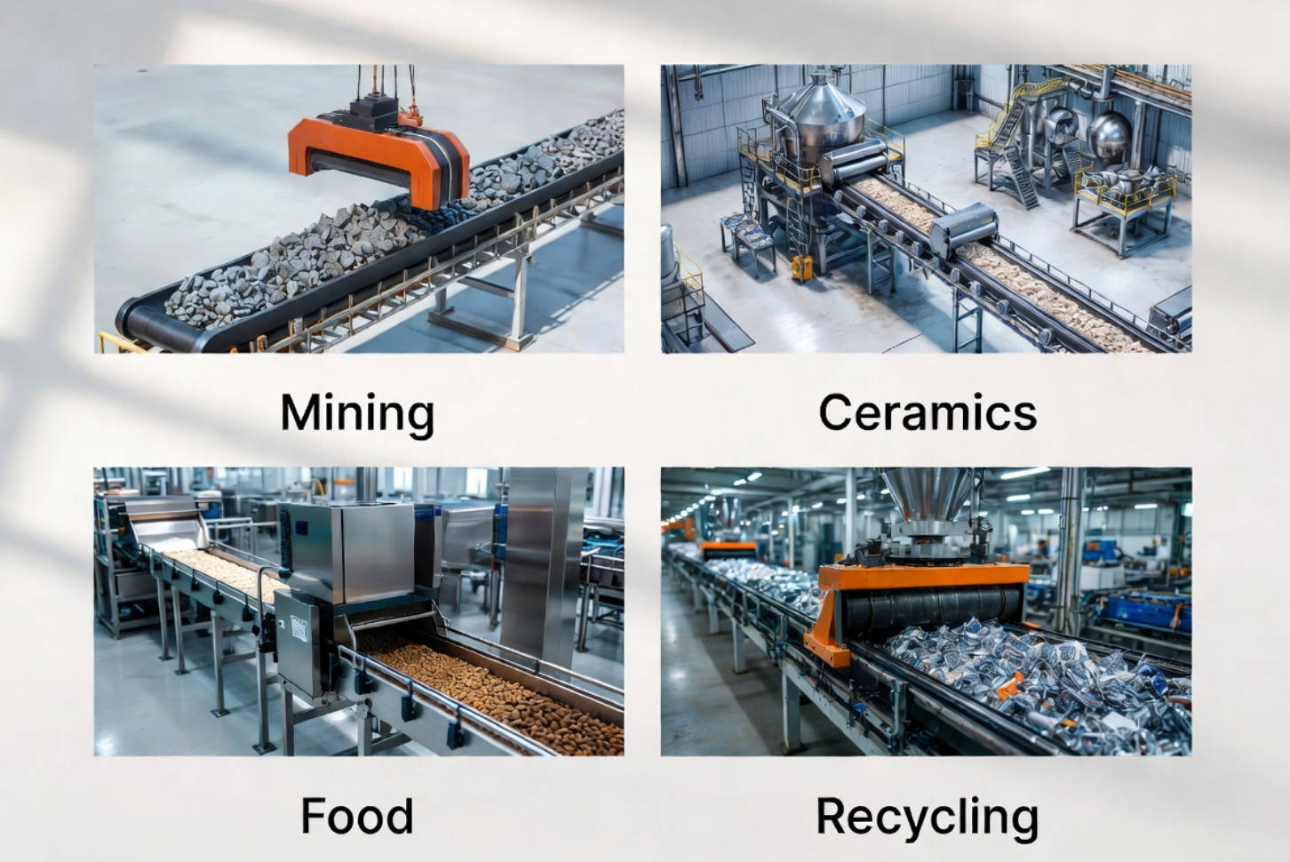Suspended Magnet Industrial Applications