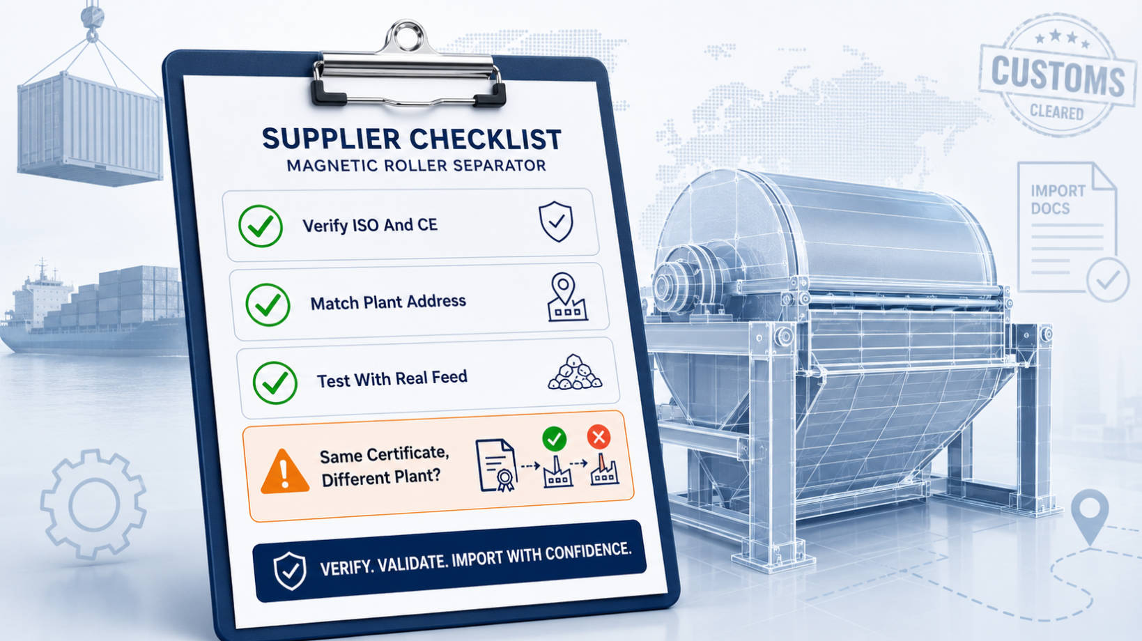 Magnetic Separator Buyer Verification Checklist
