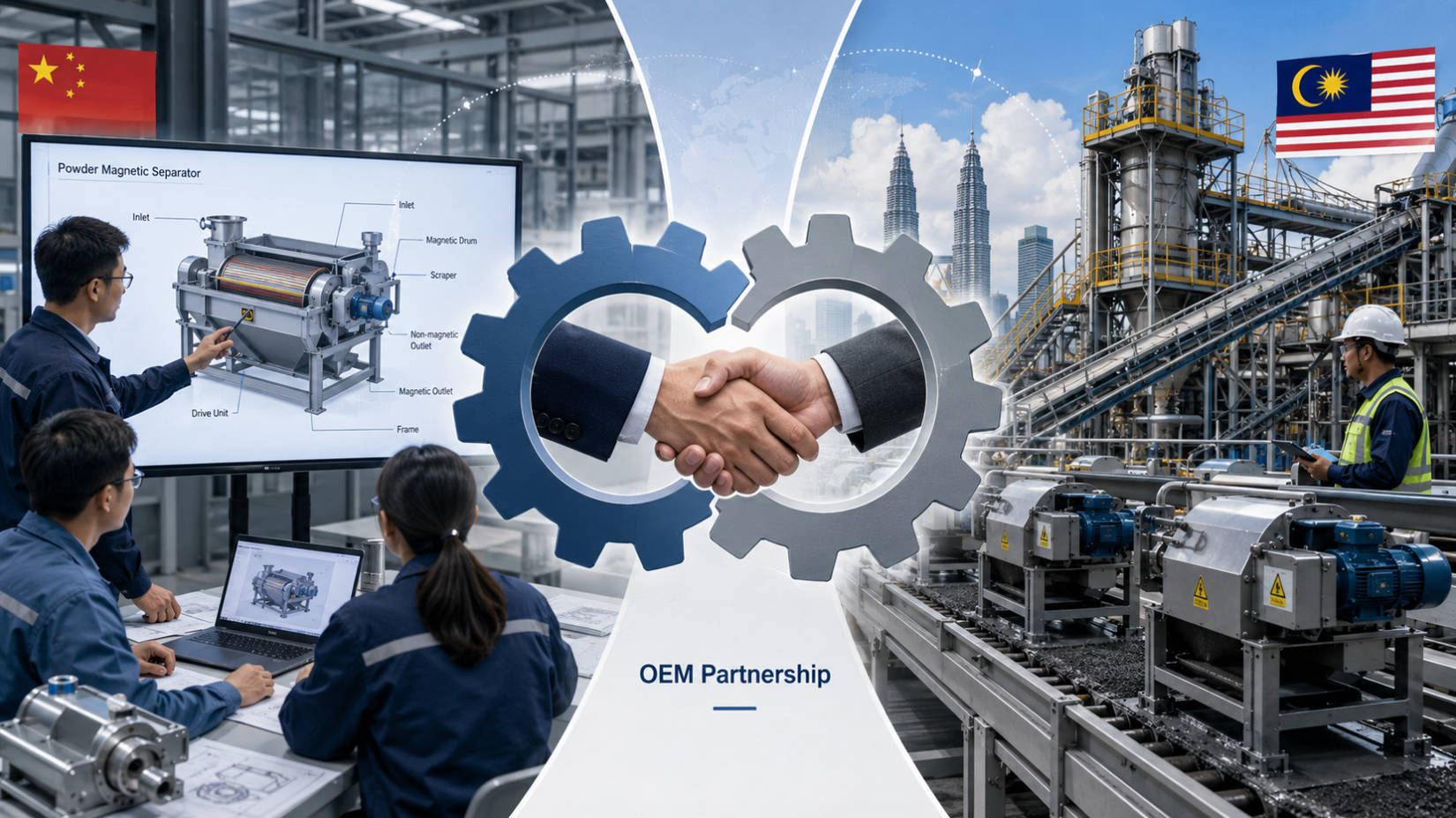 OEM Collaboration For Advanced Iron Separation Solutions