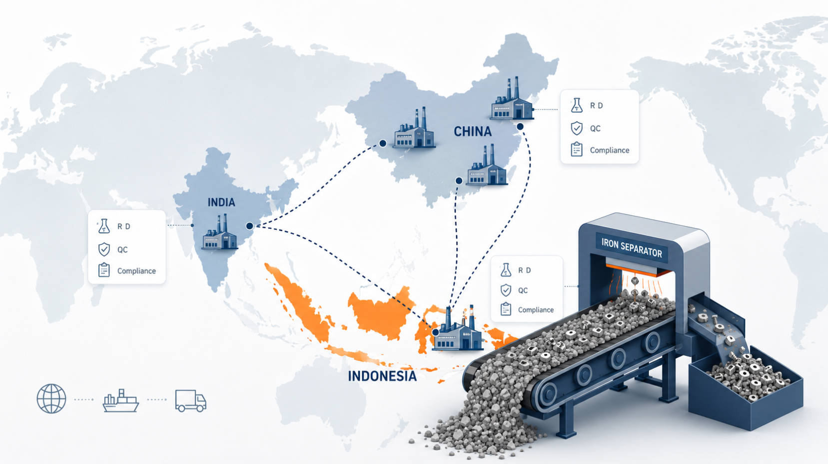 Strategic Iron Separator Sourcing Indonesia
