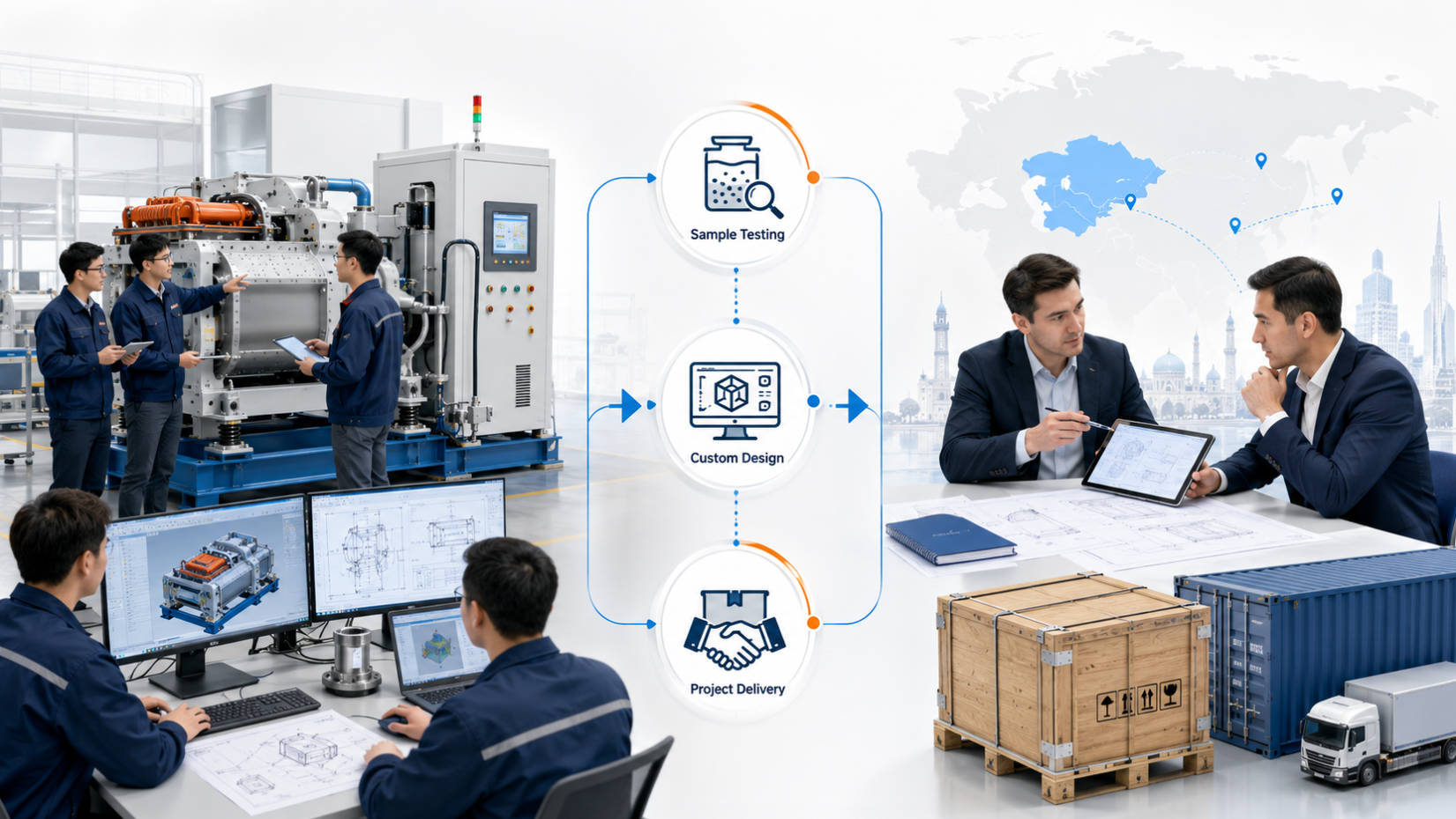 OEM Magnetic Separator Partnership Workflow