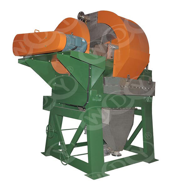 High-gradient magnetic separator for powders